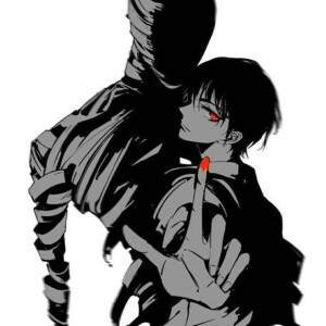 亚人 永井圭 截图 头像 动漫 男生  黑白 