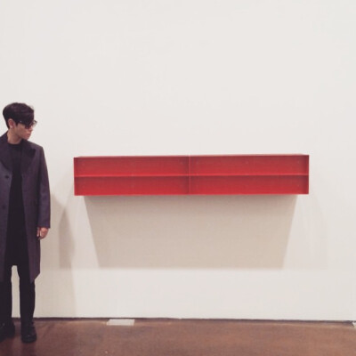 DonaldJudd 不懂艺术的我，觉得宜家吊柜