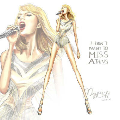 The incredible Taylor Swift singing - by Maggie Ai