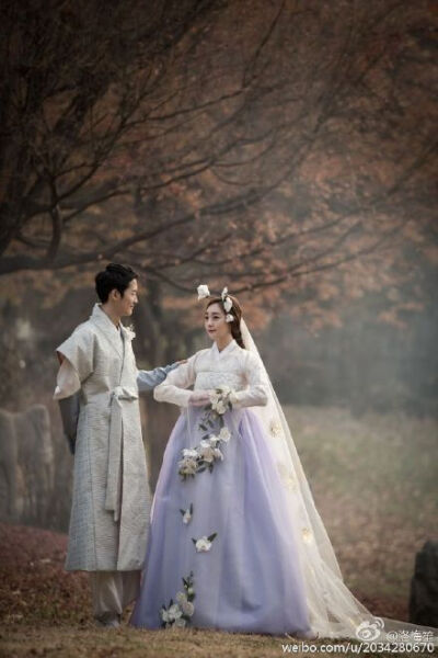 当代改良的韩式婚纱