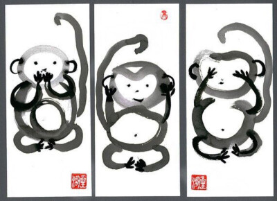 Happy New Year 新年快乐
Happy Monkey Year 猴年