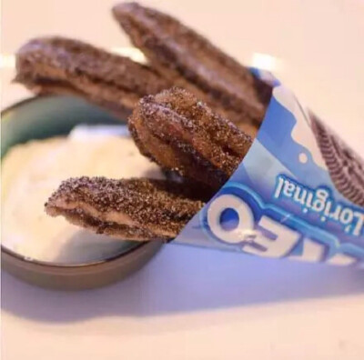 Oreo Churros 奥利奥饼干条，想不想来一口？