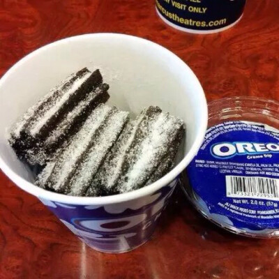 Oreo Churros 奥利奥饼干条，想不想来一口？