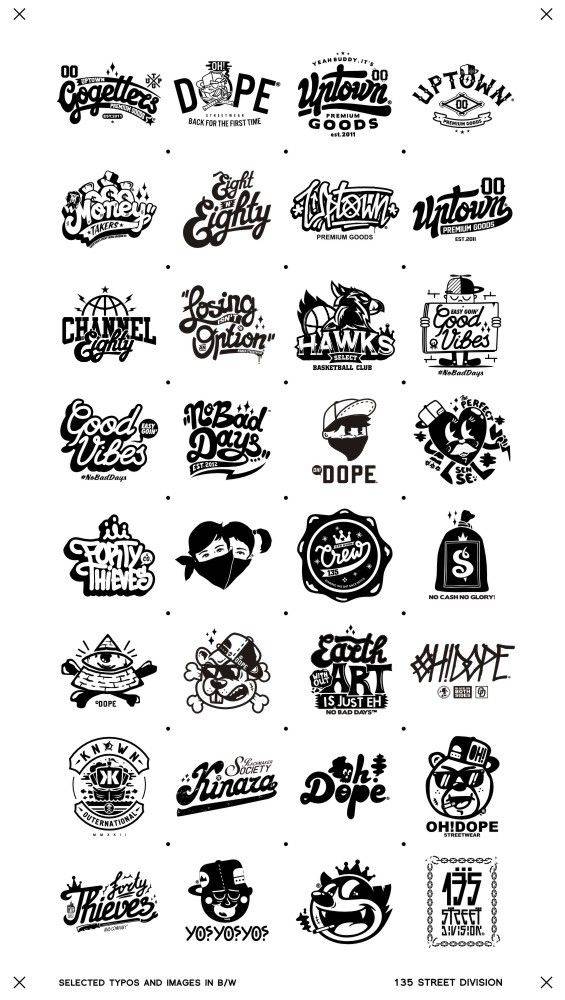 #素材推荐#
百种Beautiful Logos大合集