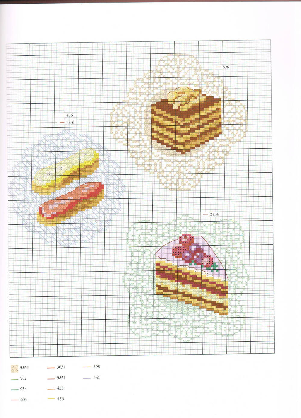 天使魔鬼心 十字绣 装饰物 小图案 高清图纸