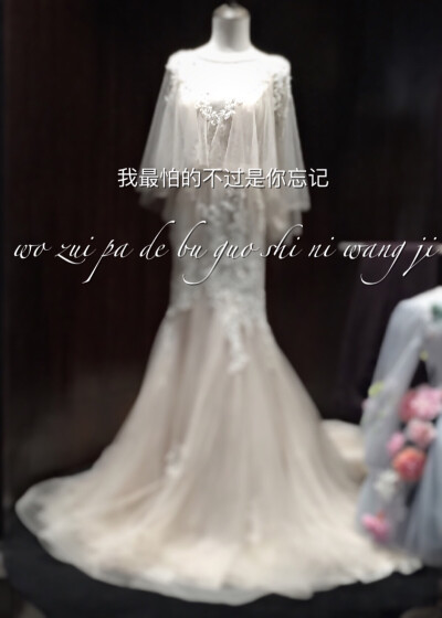 你要为谁穿上嫁衣了