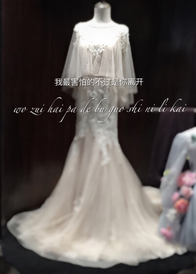 你要为谁穿上嫁衣了