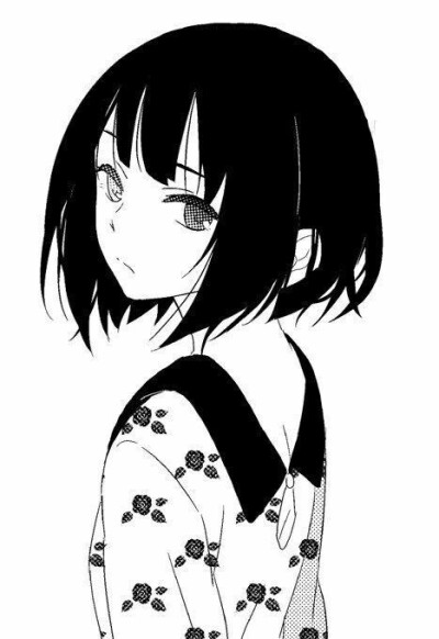 素材. 黑白. 人物. 漫画. @南四楼