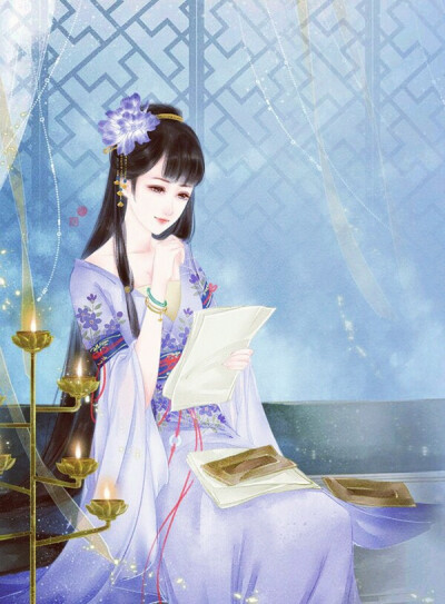 双眼氤氲了雾气，连星星也模糊了眼睛，一纸书信，剪不断的思念