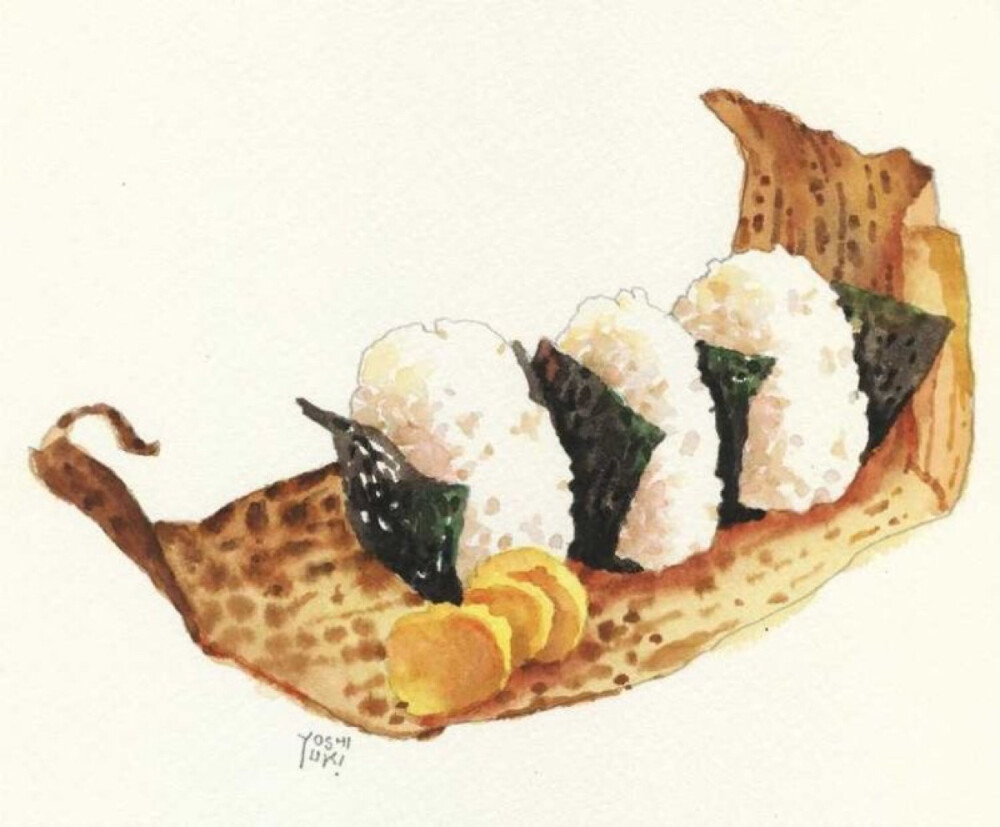 饭团插画