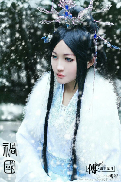 #祸国cos# #COS预告# 叶曦禾 cn:傅华 化妆：傅华 服装：@店铺绝代坊华 摄影：momo 后勤：明月