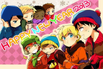 南方公园 Stan Marsh Kyle Broflovski Eric Theodore Cartman Kenny McCormick 斯坦 凯尔 卡特曼 肯尼