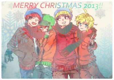 南方公园 Stan Marsh Kyle Broflovski Eric Theodore Cartman Kenny McCormick 斯坦 凯尔 卡特曼 肯尼