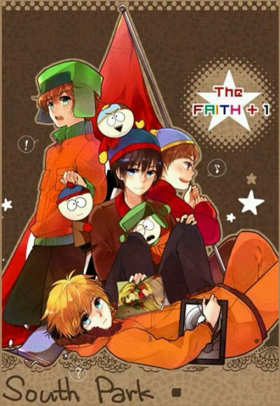 南方公园 Stan Marsh Kyle Broflovski Eric Theodore Cartman Kenny McCormick 斯坦 凯尔 卡特曼 肯尼