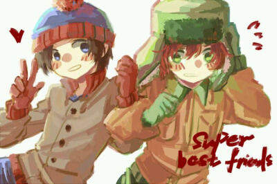 南方公园 Stan Marsh Kyle Broflovski Eric Theodore Cartman Kenny McCormick 斯坦 凯尔 卡特曼 肯尼