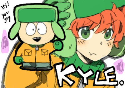 南方公园 Stan Marsh Kyle Broflovski Eric Theodore Cartman Kenny McCormick 斯坦 凯尔 卡特曼 肯尼