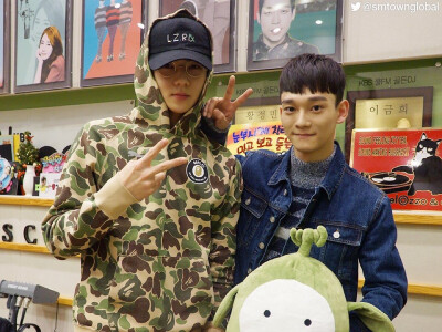 EXO 엑소 CHEN 첸 김종대 金钟大 Kim Jong Dae 오세훈 吴世勋 Oh Se Hun