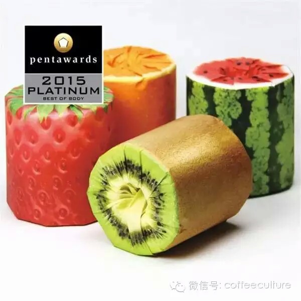 Pentawards铂金奖
品牌：The Fruits Toilet Paper（卫生卷纸）
设计机构：Latona Marketing Inc