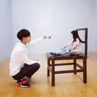 情侣头像 小人国