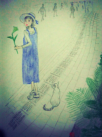 我回眸，也不过是想看看 人群到底离我有多远