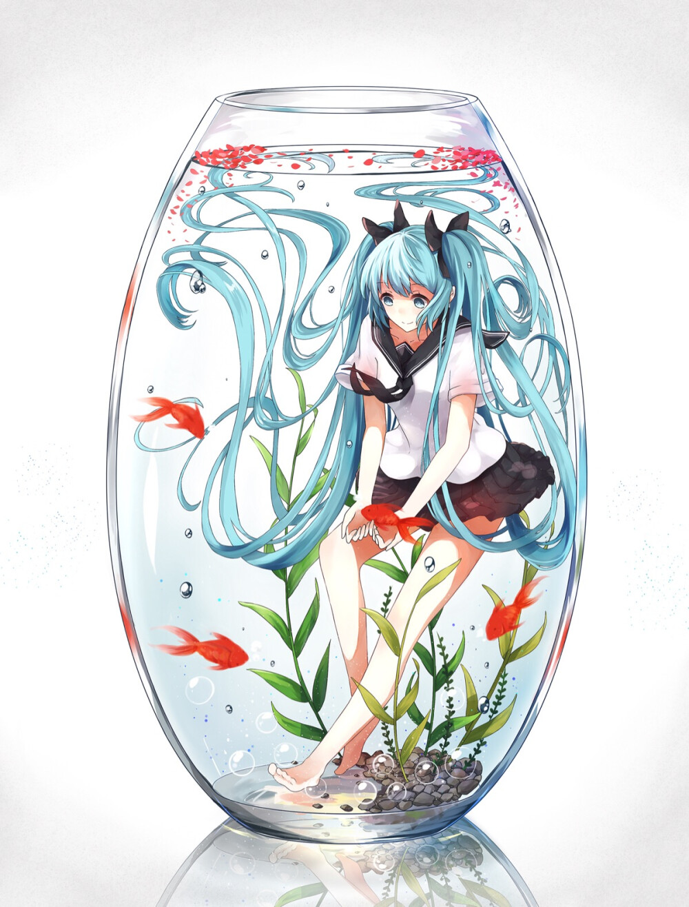 初音 瓶中世界