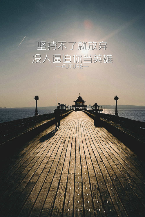 Future：原创 希望大家喜欢^_^ 喜欢就收藏把 更多图片详见《Future ? 一记深刺》‖壁纸皮肤‖纯文字‖原创美图‖简约‖Future‖