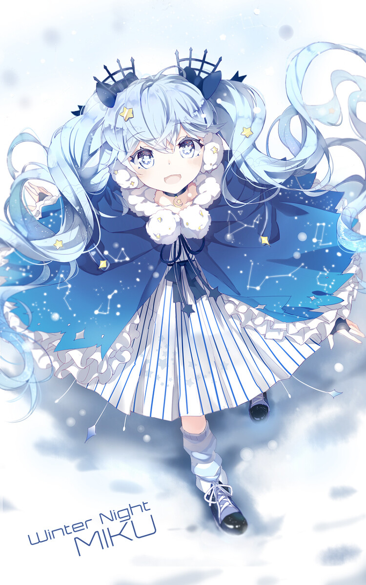 初音未来，下雪了