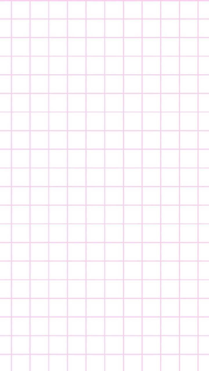 韩风极简壁纸粉色格子