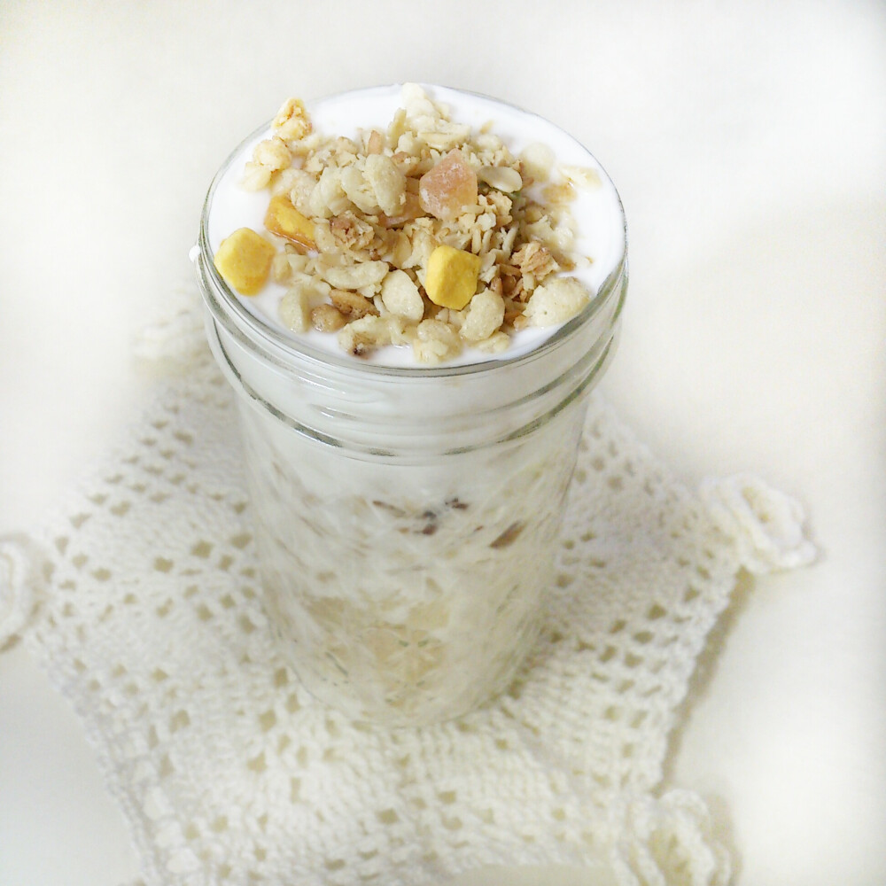 梅森瓶，卡乐比，提升早餐逼格~~~