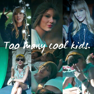 Taylor Swift MV自截 歌词
22