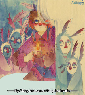 捷克插画师Suwi