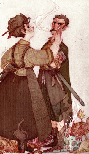 捷克插画师Suwi