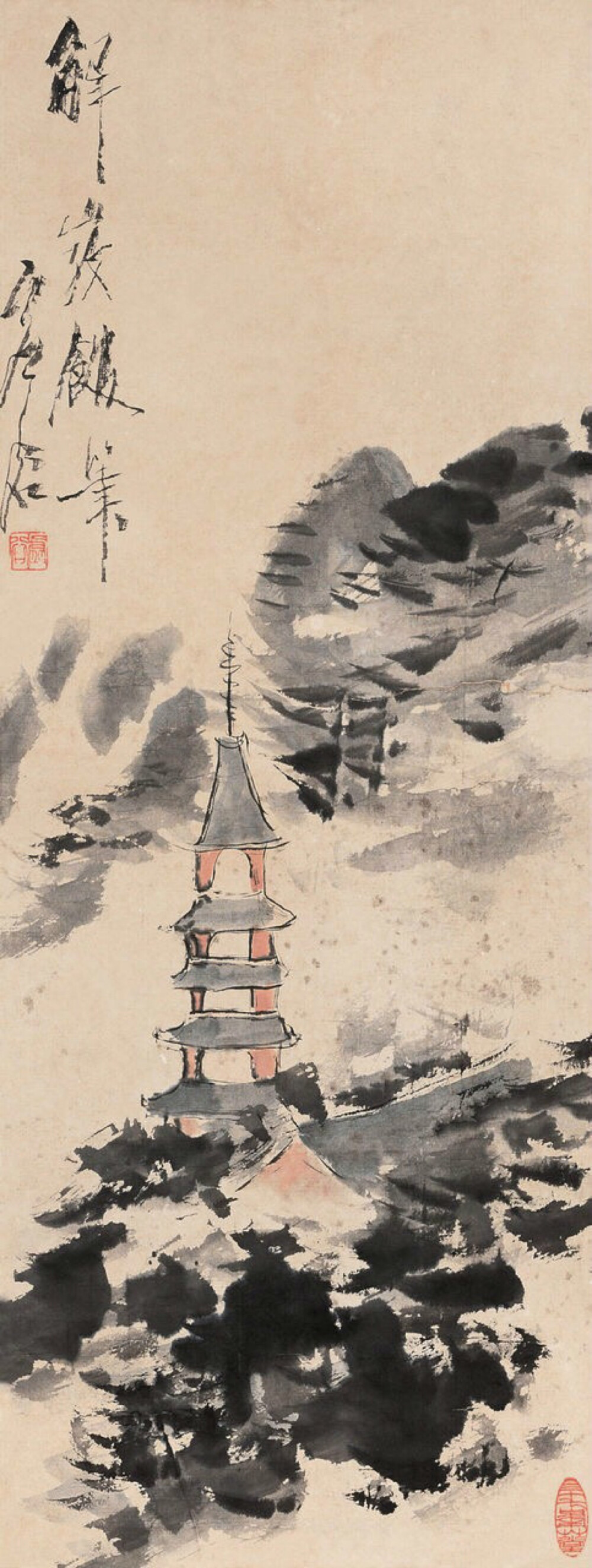 虚谷（1823-1896），安徽新安（今歙县）人。清代画家。僧人。俗姓朱，名怀仁，移居江苏广陵（今扬州）。初任清军参将，后出家，名虚白字虚谷，号倦鹤、紫阳山民。以字竹，室名觉非庵、古柏草堂、三十七峰草堂。他携笔墨、着僧装，“闲中写出三千幅,行乞人间作饭钱”。出家后不茹素，不礼佛，也“从不卓锡僧寺”。他云游四海，清贫于世却笔墨人间。他承古创新，另辟捷径，风格冷峭新奇，绣雅鲜活，广集素材，勤奋垦作，终成一代巨擘！成为“海上画派”的杰出代表。