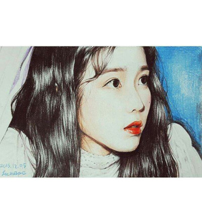 IU 手绘