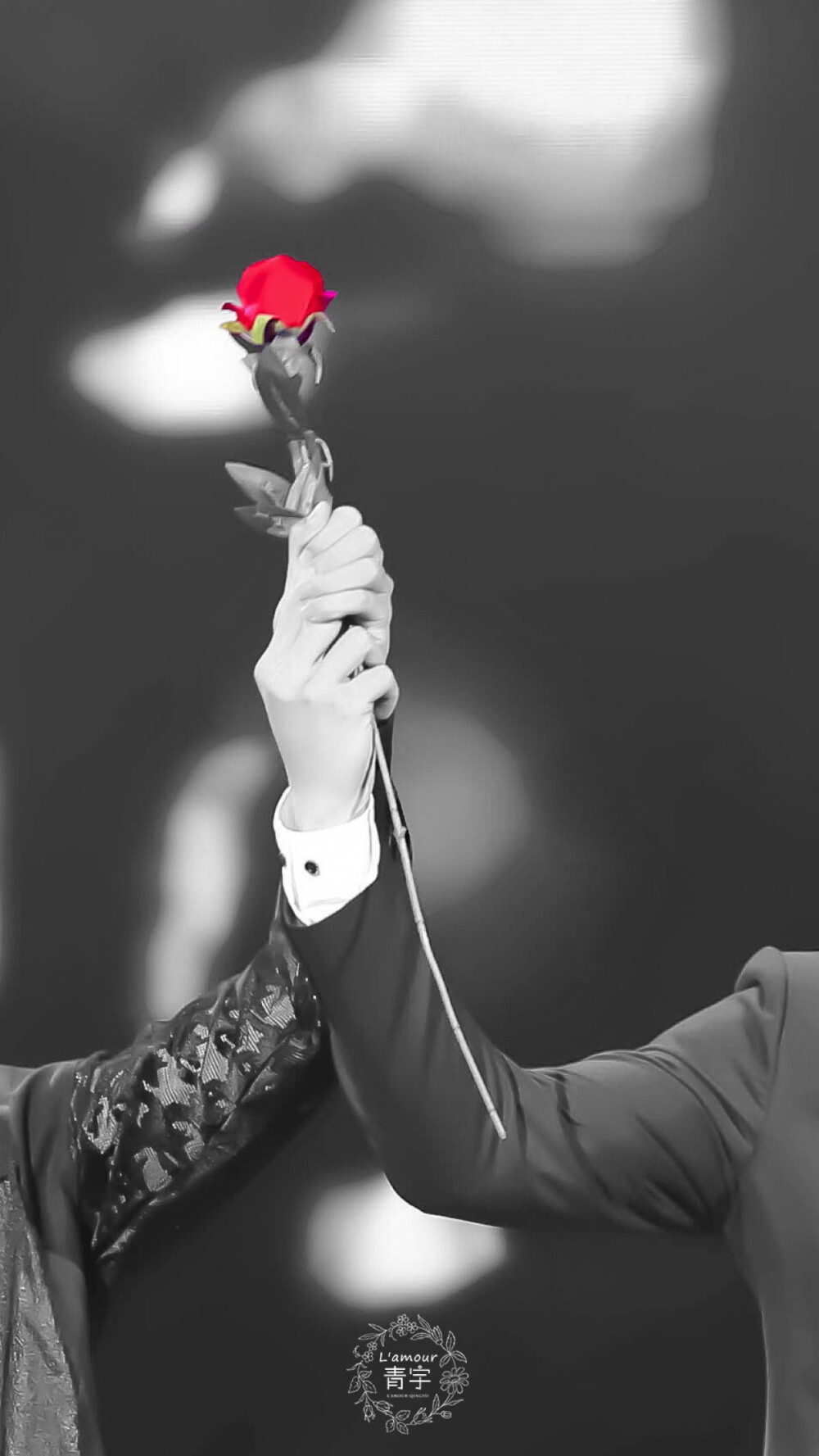 青宇 手持玫瑰♪( ´▽｀)