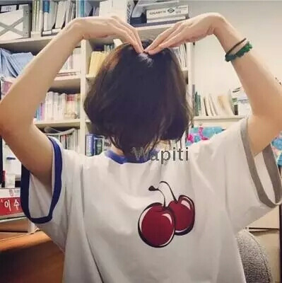 kirsh樱桃短袖 超级美 