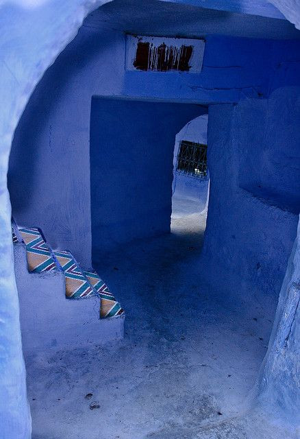 摩洛哥老城Chefchaouen——蓝色之城，宛如梦境