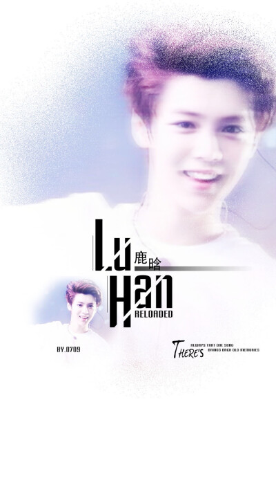 原创壁纸！不定期更新！鹿晗 LUHAN原创高清手机壁纸！#鹿晗 #LUHAN #RELOADED #原创 #壁纸 #高清壁纸 #锁屏