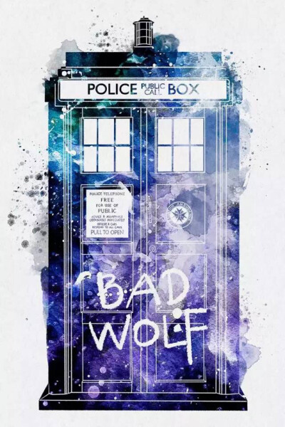 Bad Wolf (英国科幻电影 Doctor Who"超時空博士"中的重要概念，是带有警告意味的负面象征)。