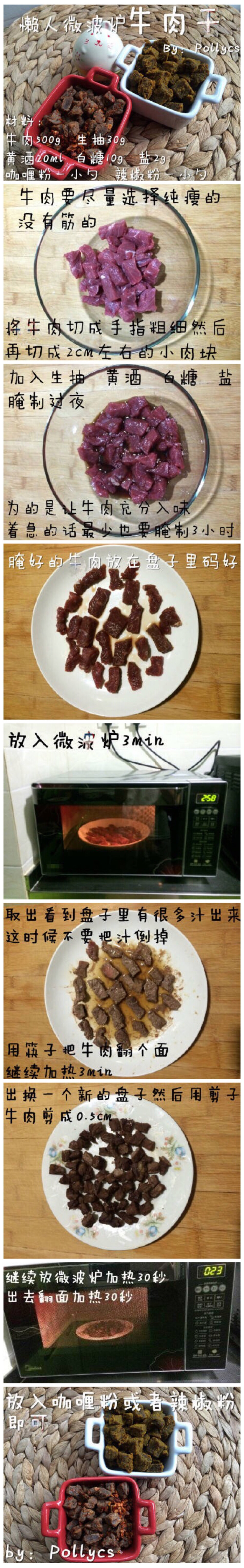 微波炉牛肉干