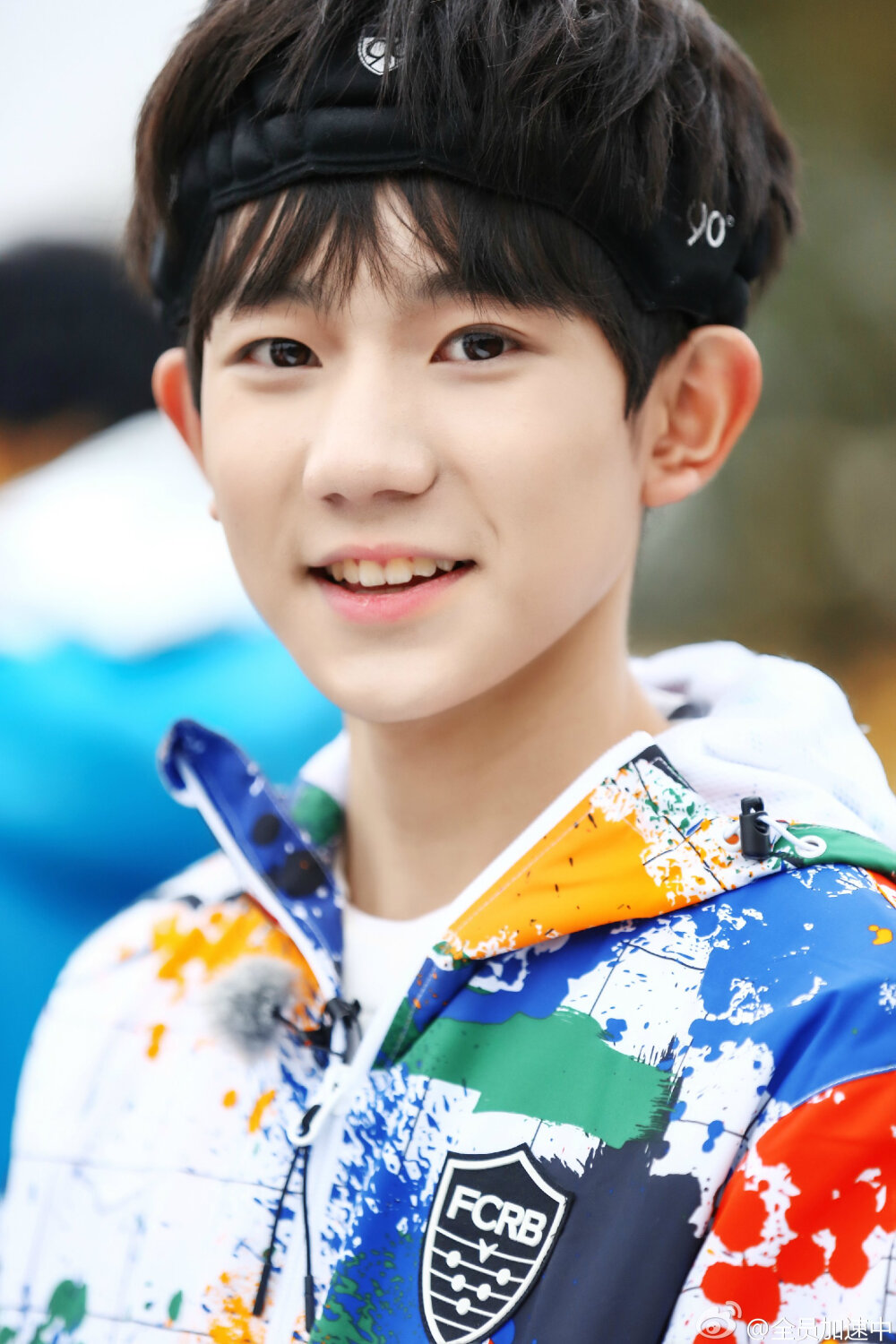 TFBOYS王源 151206全员加速中上班 cr:李小月mooncake