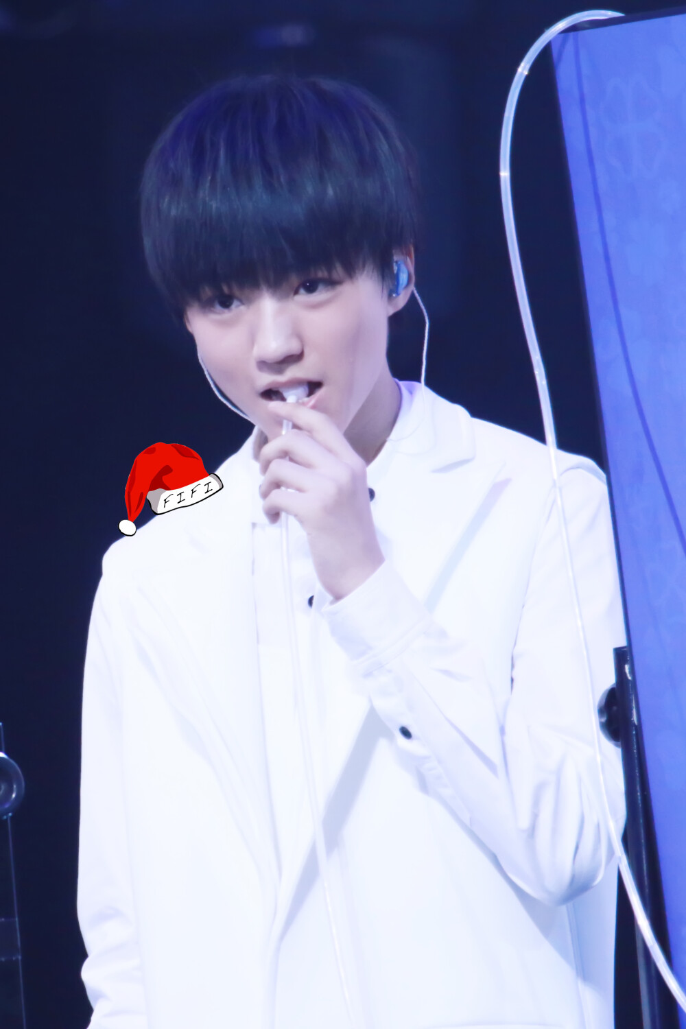 #王俊凯# #TFBOYS王俊凯# #TFBOYS# 150815 北京815两周年见面会 cr：MarieFiX921