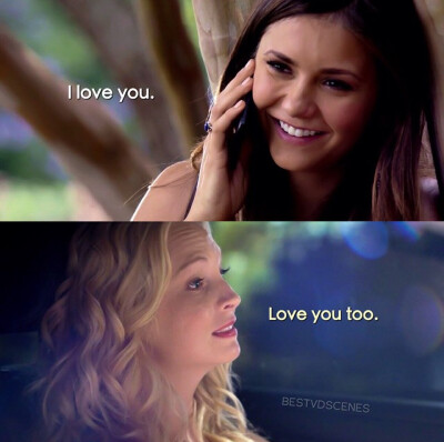 Caroline and Elena