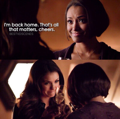 Elena and Bonnie 