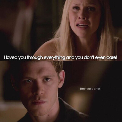 Rebekah and Niklaus 