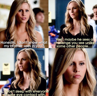 Caroline and Rebekah