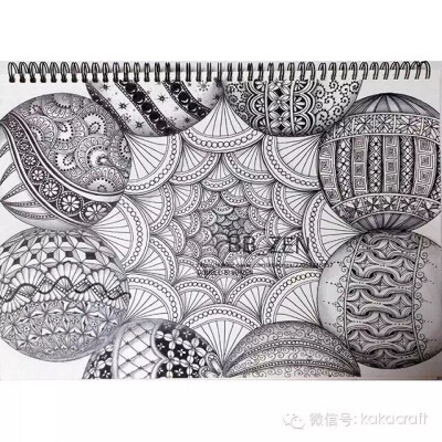 禅绕画爱好者的作品 自用