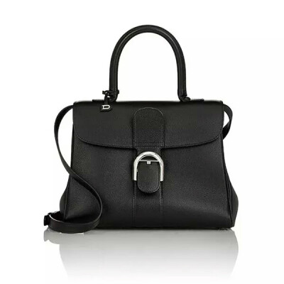 Delvaux Le Brilliant 黑色中号牛皮手袋 参考价格：41,600CNY