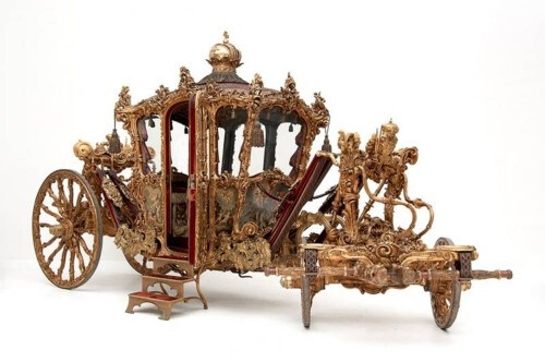 伊丽莎白加冕为匈牙利王后时用的马车