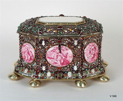 珠宝盒大概是奥格斯堡，十七世纪末